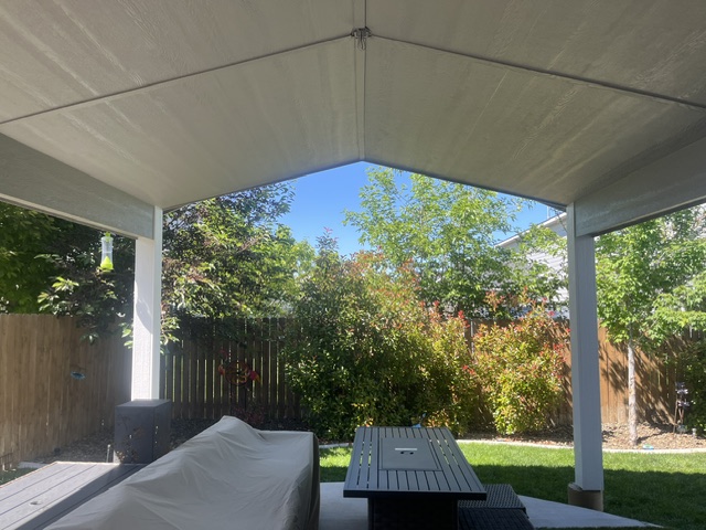 Porch cover build